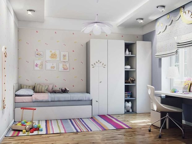 Дизайн современной детской комнаты