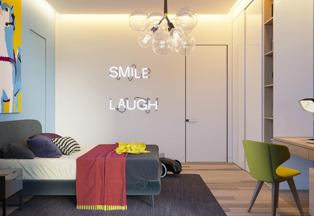 21 дизайн комнаты подростка 12 кв. м: фото + идеи | 27 фото