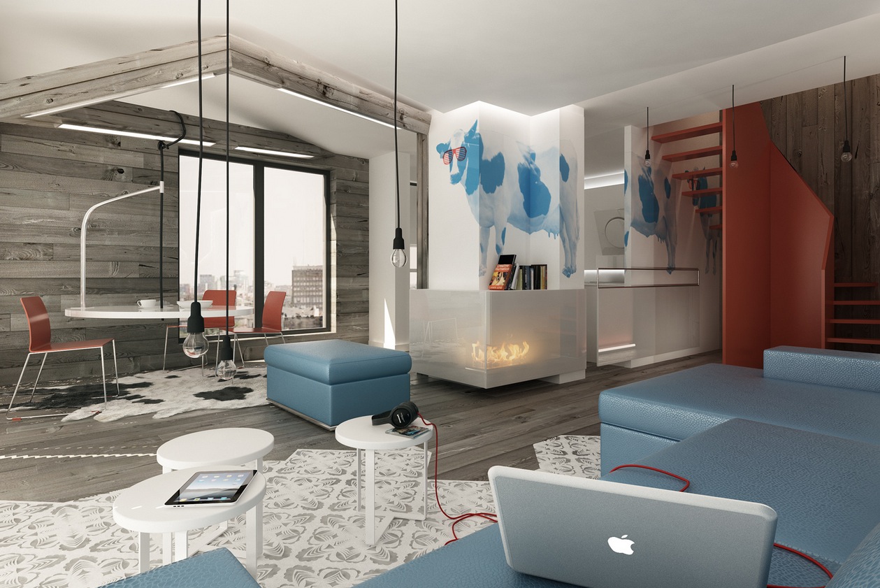Планировка и дизайн гостиной в двухкомнатной квартире