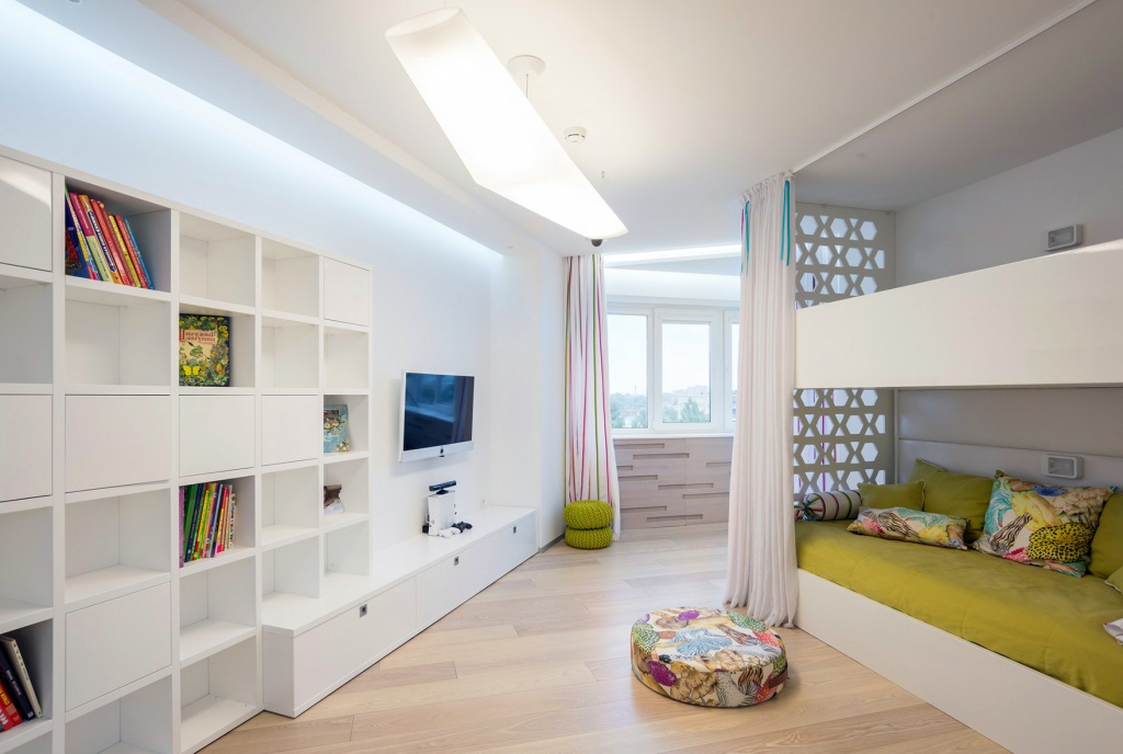 Дизайн маленькой квартиры для семьи с двумя детьми